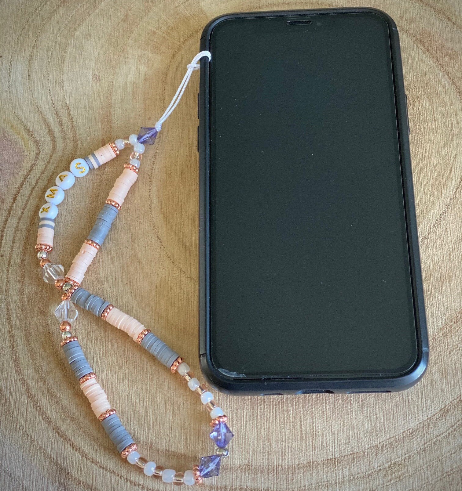 Heishi Pearl Phone Jewelry Dragonnes for mobile Phone strings Etsy