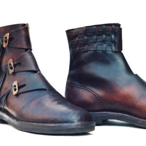 Viking Shoes Roeier met geweiknopen