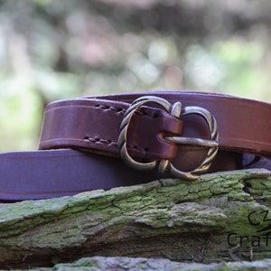 Leather belt from 16th century