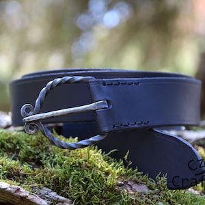 Leather belt from the 10th and 11th century