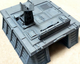 Star Wars Legion Bunker with Radar 35mm compatible 3d printed supplied unpainted