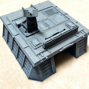 Star Wars Legion Bunker with Radar 35mm compatible 3d printed supplied unpainted