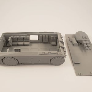 Aliens Inspired APC 3d printed for Another Glorious Day in the Corps game supplied unpainted image 6