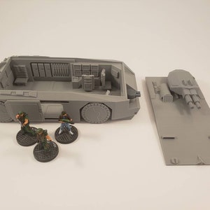Aliens Inspired APC 3d printed for Another Glorious Day in the Corps game supplied unpainted image 9