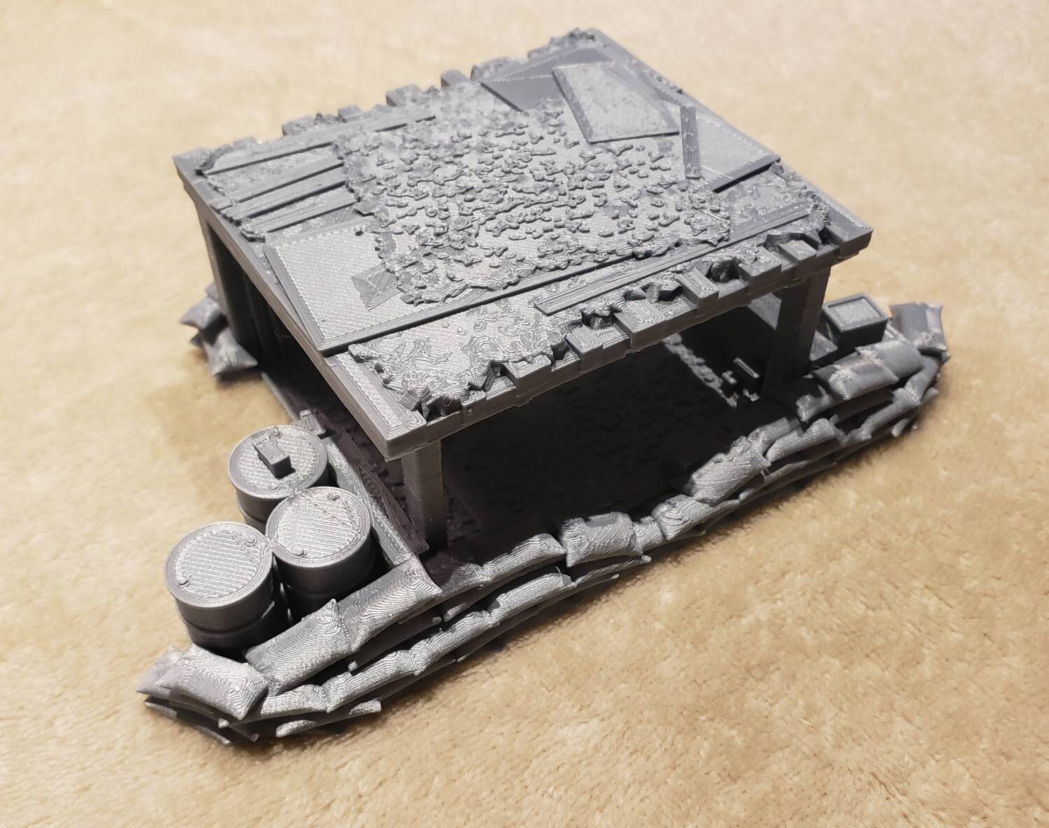 Machine Gun Nest for WW2 Bolt Action 28mm Supplied Unpainted Etsy