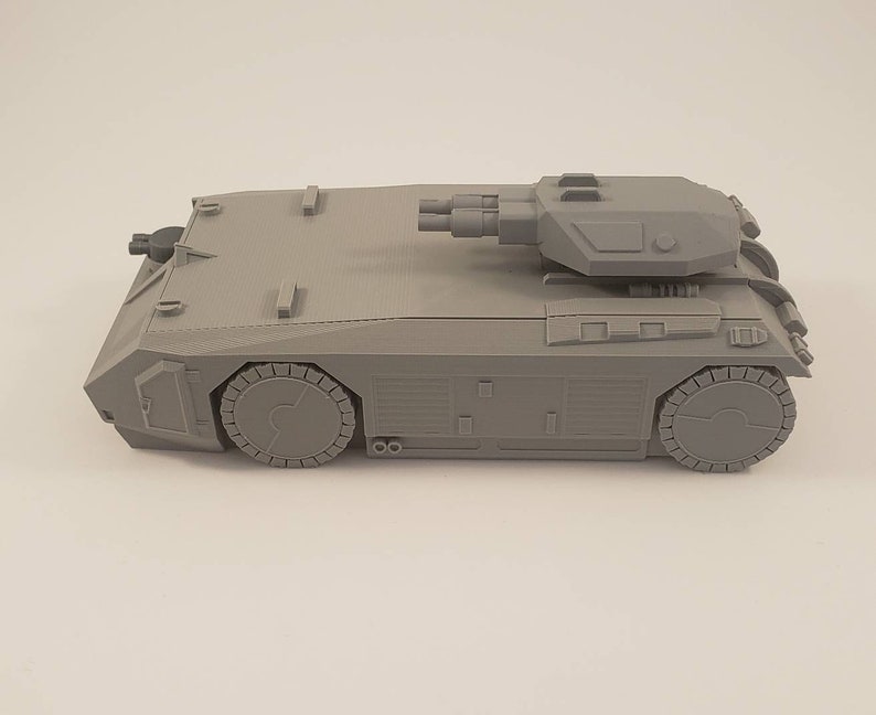 Aliens Inspired APC 3d printed for Another Glorious Day in the Corps game supplied unpainted image 3