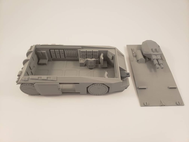 Aliens Inspired APC 3d printed for Another Glorious Day in the Corps game supplied unpainted image 5