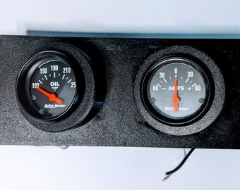 Third Gen Camaro Dual Gauge Pod Stereo Replacement "Blank"