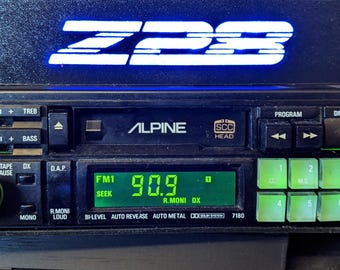 Third Gen/3rd Gen Camaro "Z28" Single DIN Stereo Console Adapter