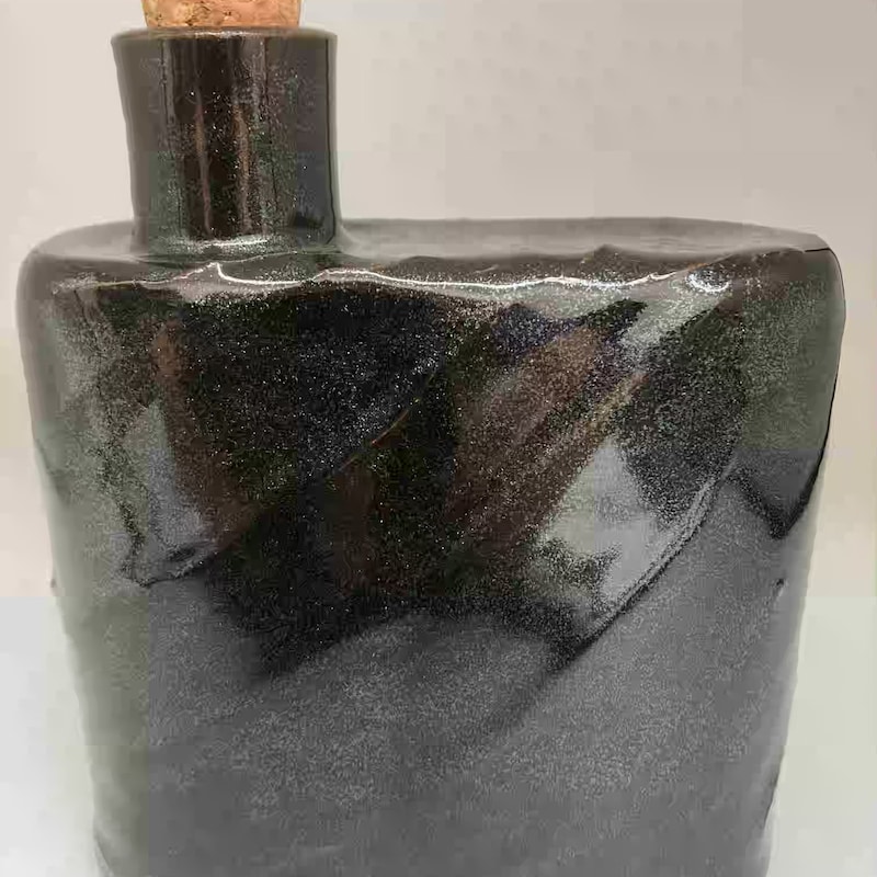 Ceramic Flask - Etsy