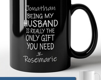 Personalized Husband Mug, Funny Gift for Him