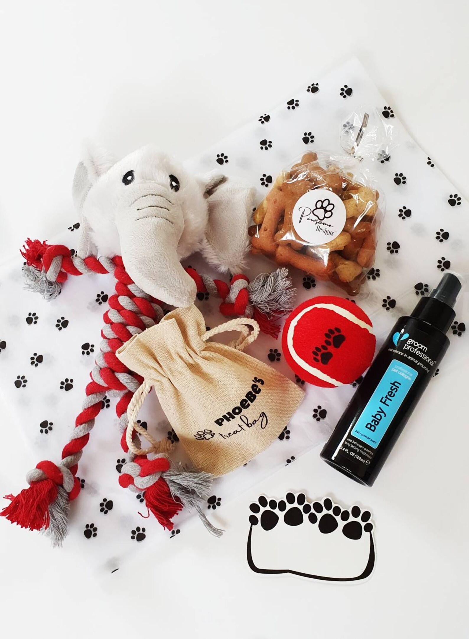 Luxury New Puppy/Birthday Gift box with Doggy PAWFUME Dog Etsy