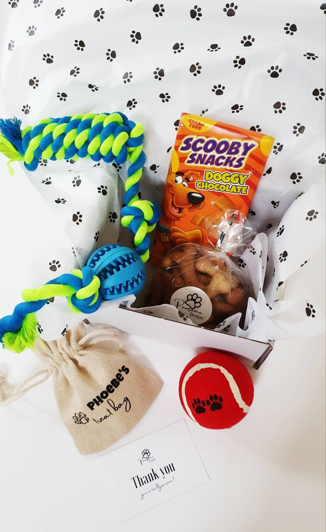 Personalised New Puppy/Birthday Gift box New Dog Gift Dog