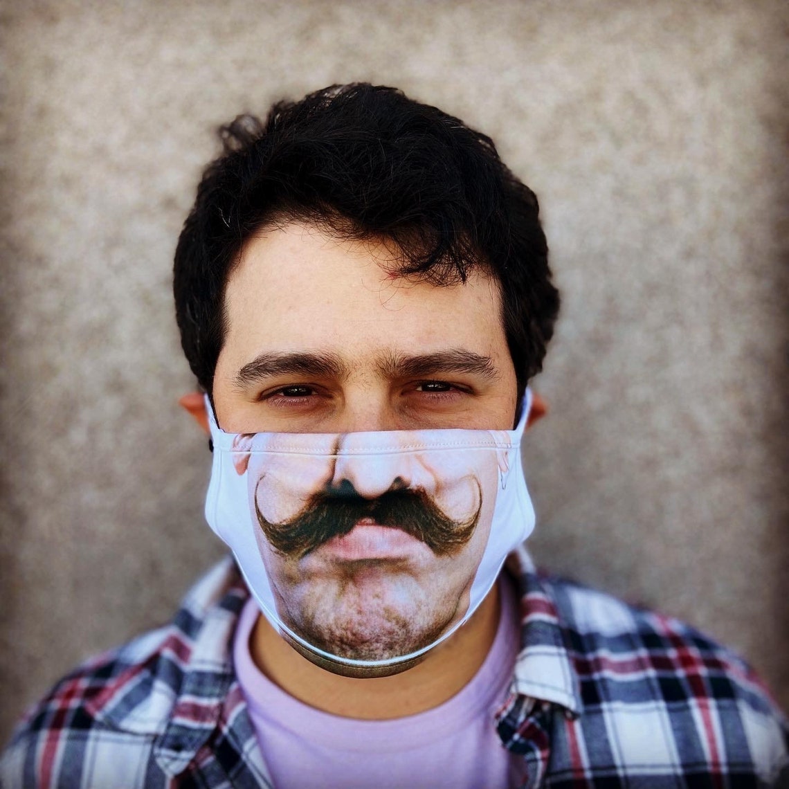 Funny Moustache Masks for Charity Etsy Canada