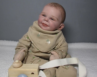 Reborn Cuddle Body Mason a Bonnie Sieben Sculpt