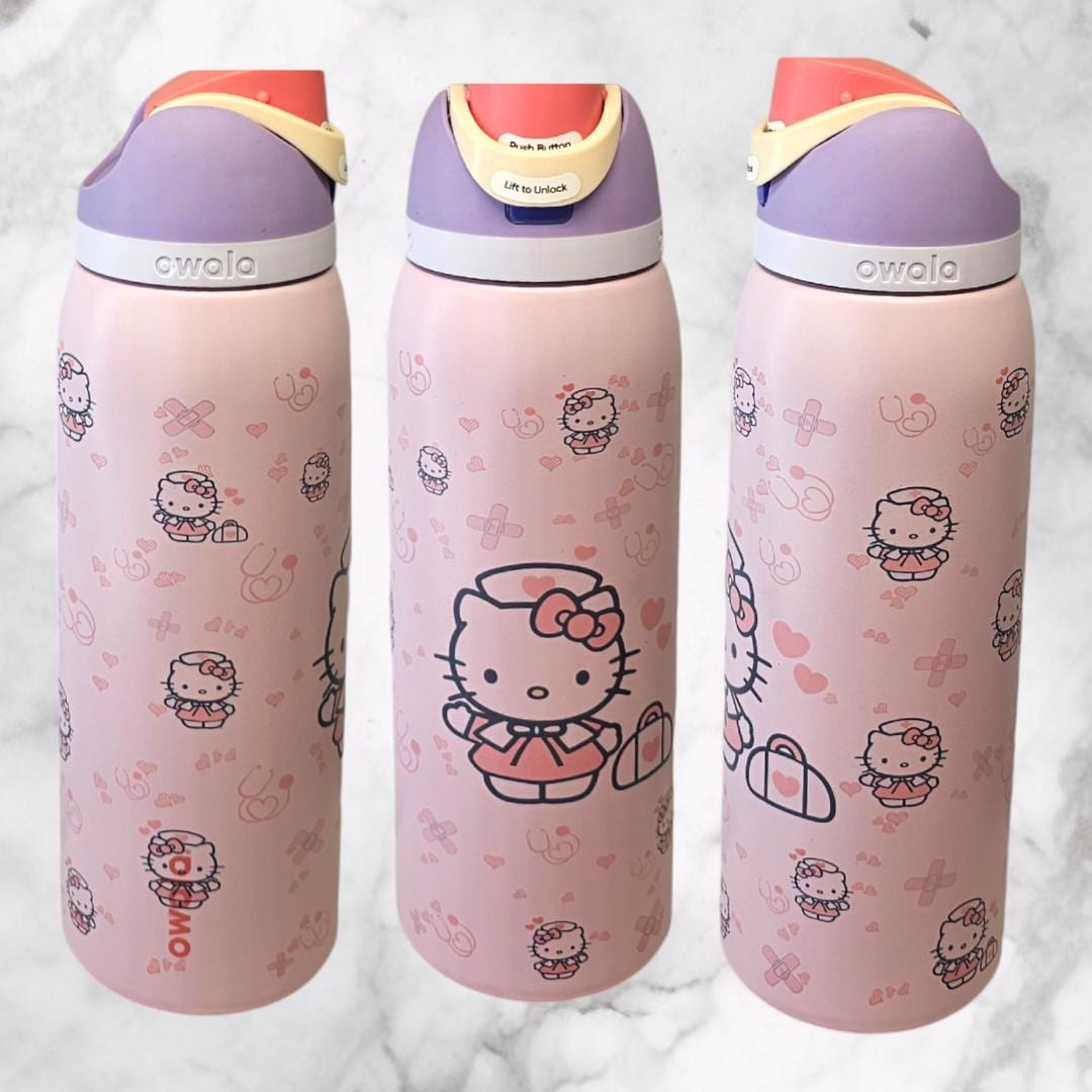 AUTHENTIC Personalizable Owala Free Sip Waterbottle Custom-printed