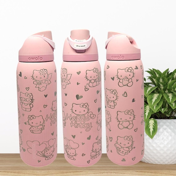 AUTHENTIC Personalizable Owala Free Sip Waterbottle Rose Quartz