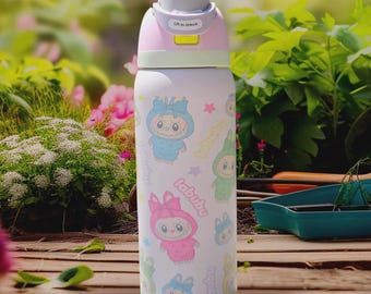 Authentic 32oz Purple Pink Candy Coated Owala Free Sip Waterbottle