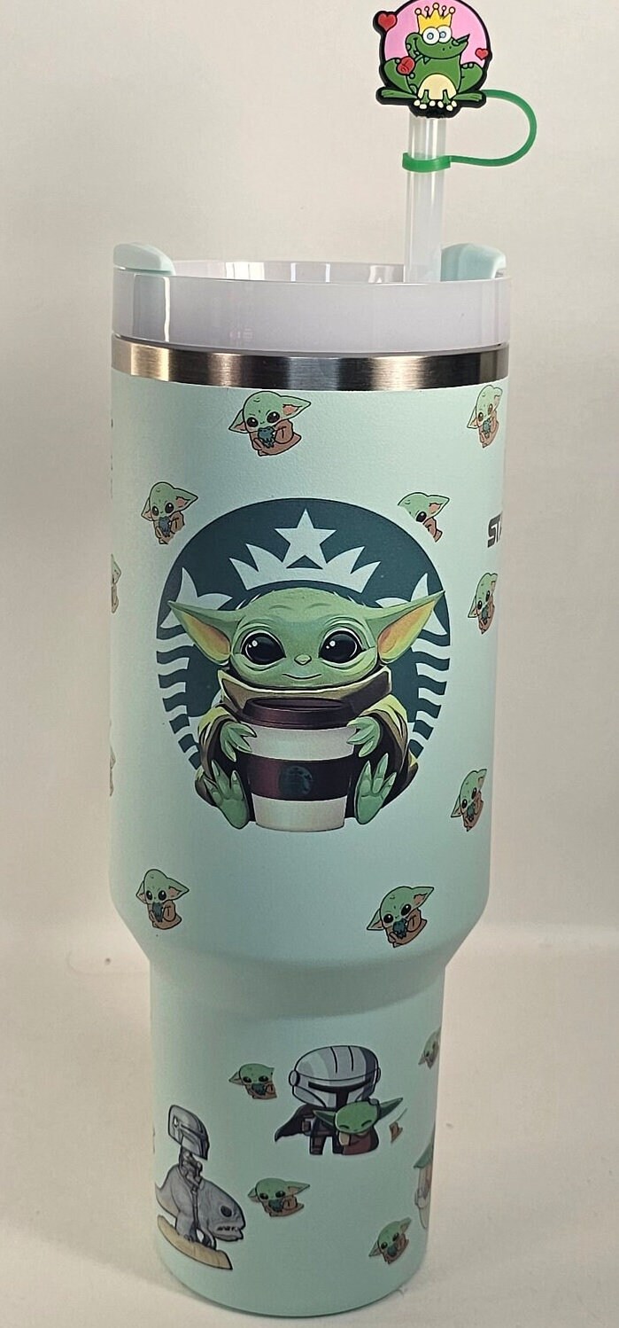 Set Di 6 Domino Personalizzati Star Wars Yoda – Colore Verde – Con Personalizzazione Gratuita
