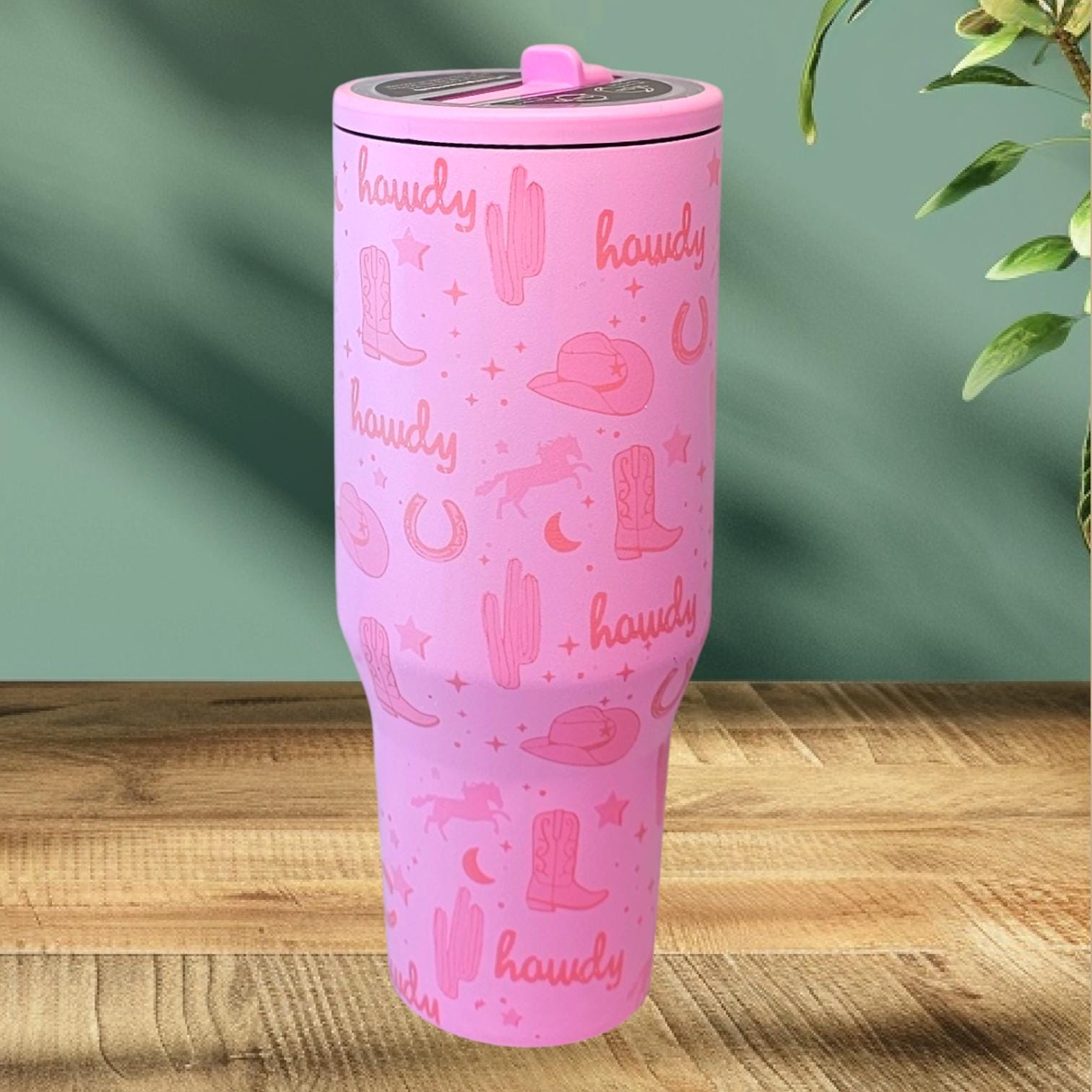 32oz 40oz Bubblegum Pink Hydrojug Custom-printed Western Style