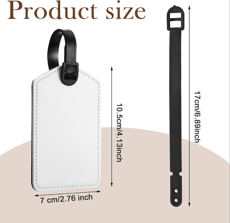 Yoda Grogu Personalized Travel Luggage Tag | Cute Adventure Bag Tag, Custom Name Tag for Kids & Adults, Vacation Gift, Travel Accessories image 4