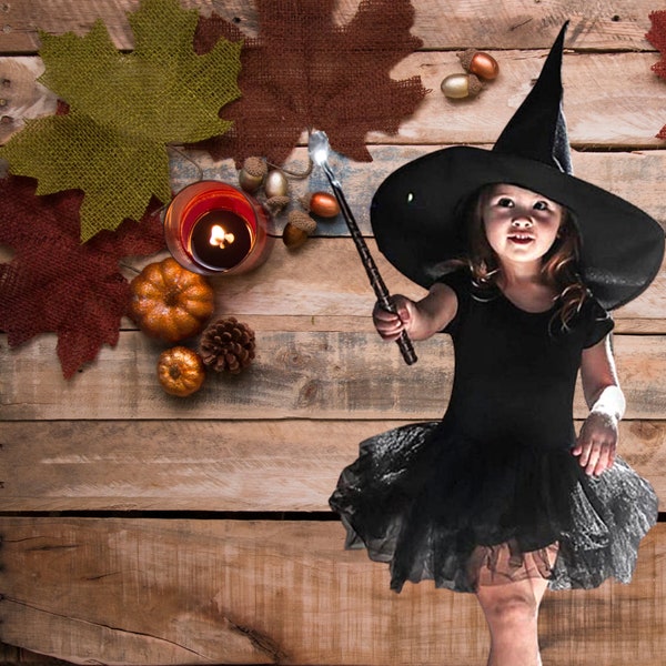 FAST&FREE Priority SHIPPING!!!  Witch costume Baby girl Outfits 1st birthday Infants 1year old(9-18 months) Witch Handmade costume