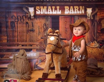 FAST&FREE SHIPPING!!! Western/cowboy themed design costume, 1st birthday dress, 1year old cowboy chaps, cowboy vest