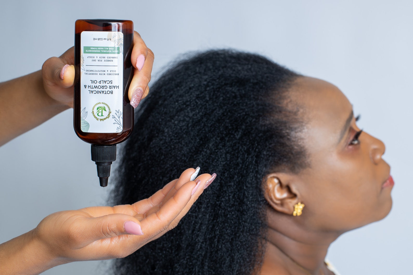 Herbal hair oil growth oil afro hair scalp treatment hair Etsy