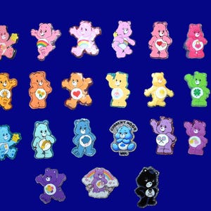 Glücksbärchis Glücksbärchis. Erhältlich in verschiedenen Farben und Zeichen.