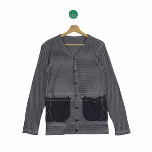 FASHION! Comme des Garçons Button Shirts / Sweater Stripes Design