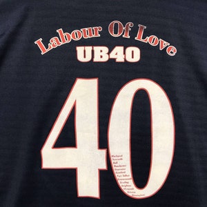 VINTAGE Ub40 Band Jersey Labour of Love 3 1998 Tour image 8