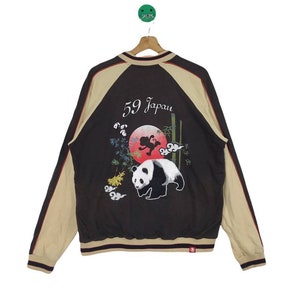 NICE! Sukajan Style Sweater Nice Panda Design