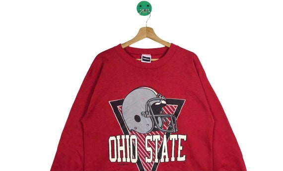 Ohio state outlet red sweatshirt