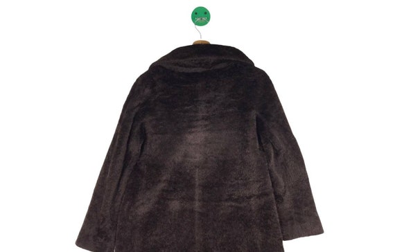 NICE! Max Mara Studio Wool Coat Button Design Dar… - image 9