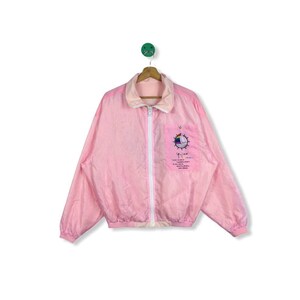 NICE!! Ishihara Yujiro Reversible Light Windbreaker Jacket Nice Pink Colour