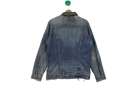 FLAWS! Levis Redloop Denim Jacket Nice Design Ver… - image 8