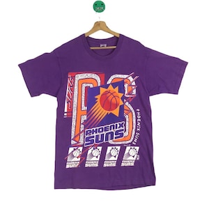 BASKETBALL!! Phoenix Suns Nba Tshirt Fruit Of The Loom Tag Biglogo Design
