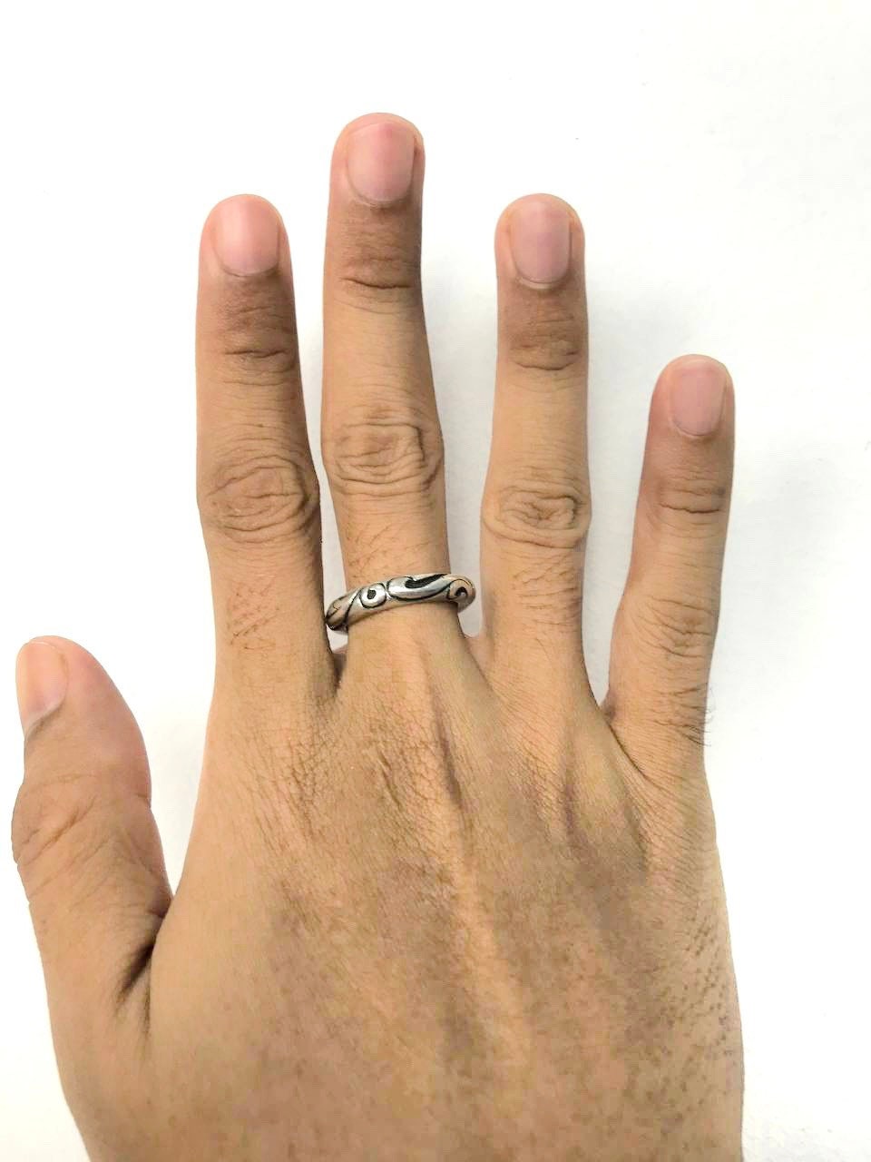 Vintage Chrome Hearts Silver Ring 1994 Copy Right - Etsy Vintage Chrome Hearts Silver Ring 1994 Copy Right - Etsy