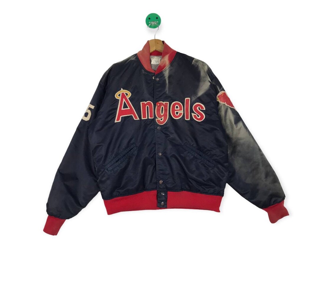 Los Angeles Angels Baseball Team Jacket Discolour Design Etsy