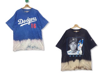 Vintage Hideo Nomo Tornado Warning #16 Los Angeles Dodgers MLB
