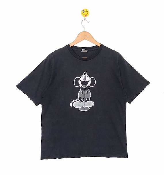 中古】NUMBER(N)INE×Disney ミッキー リアム モノクロプリント S