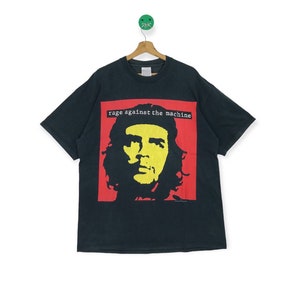 Vintage Rage Against The Machine Tshirt Nice Man Tag Black Colour