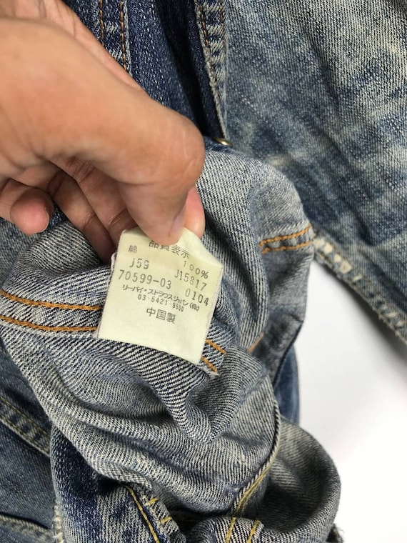 FLAWS! Levis Redloop Denim Jacket Nice Design Ver… - image 7