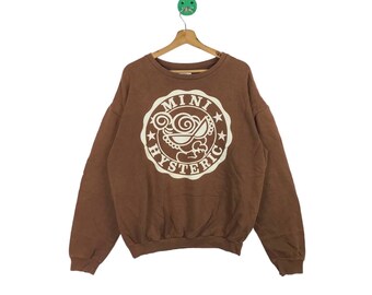 Hysteric Mini Sweatshirt Braun Farbe BigLogo Design
