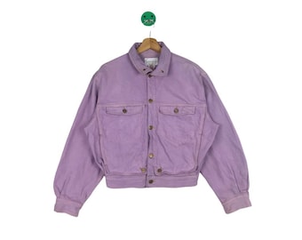 VINTAGE! Marithe Francois Girbaud Jeansjacke Seltene Farbe