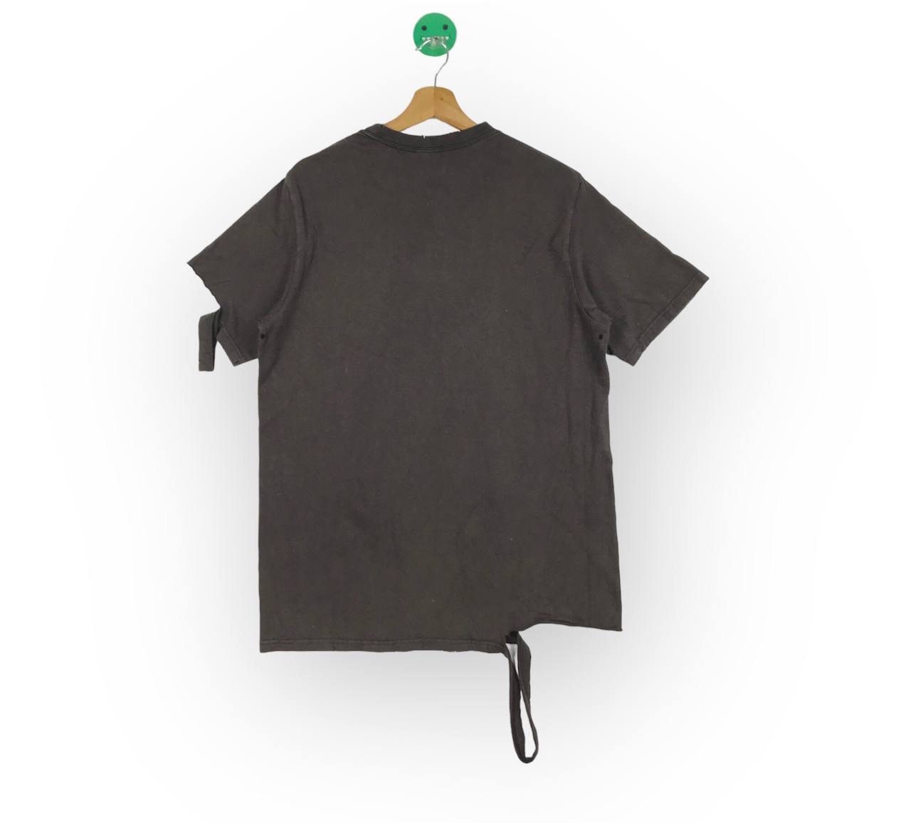 number nine 04aw give期 ハートの涙 tee GIVE PEACE A CHANCE DAMAGE