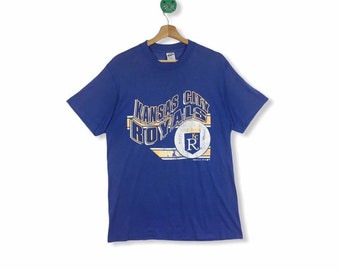 VINTAGE!! Kansas City Royals Mlb Team Tshirt 1990 Copyrights