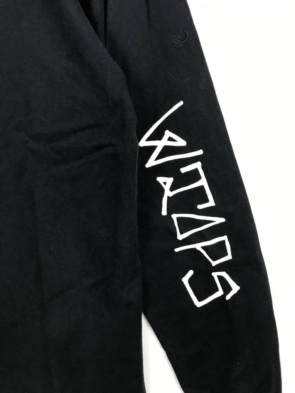 Wtaps Long Sleeve Tshirt Black Colour Nice Design - Etsy