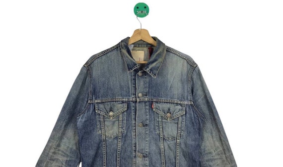 FLAWS! Levis Redloop Denim Jacket Nice Design Ver… - image 2