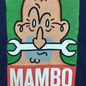 VENDEMMIA!! Mambo Australia surf Tshirt Nice design BigLogo Tee immagine 10